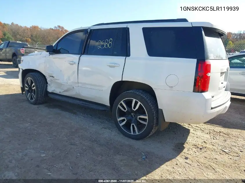 1GNSKCKC5LR119939 2020 Chevrolet Tahoe 4Wd Premier