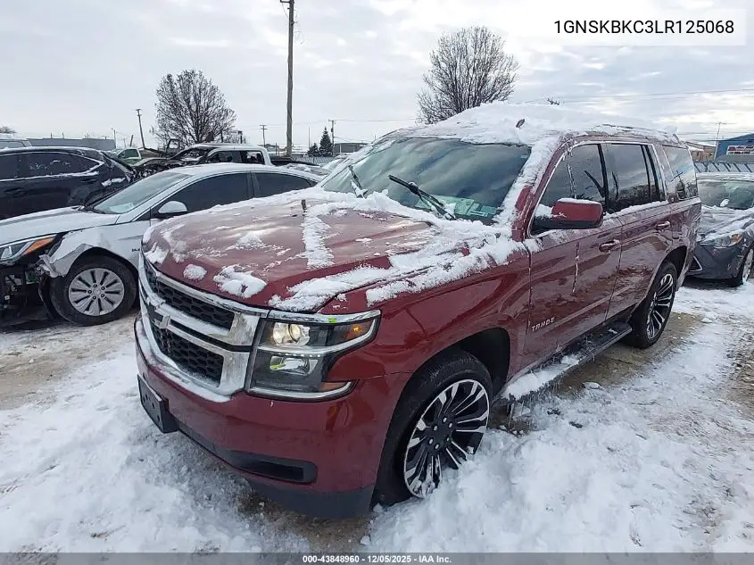 1GNSKBKC3LR125068 2020 Chevrolet Tahoe 4Wd Lt