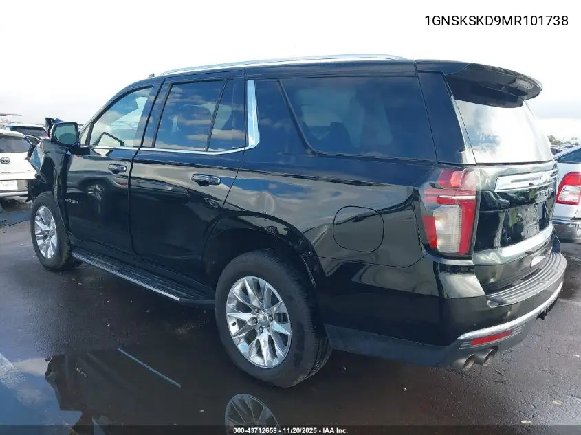 1GNSKSKD9MR101738 2021 Chevrolet Tahoe 4Wd Premier