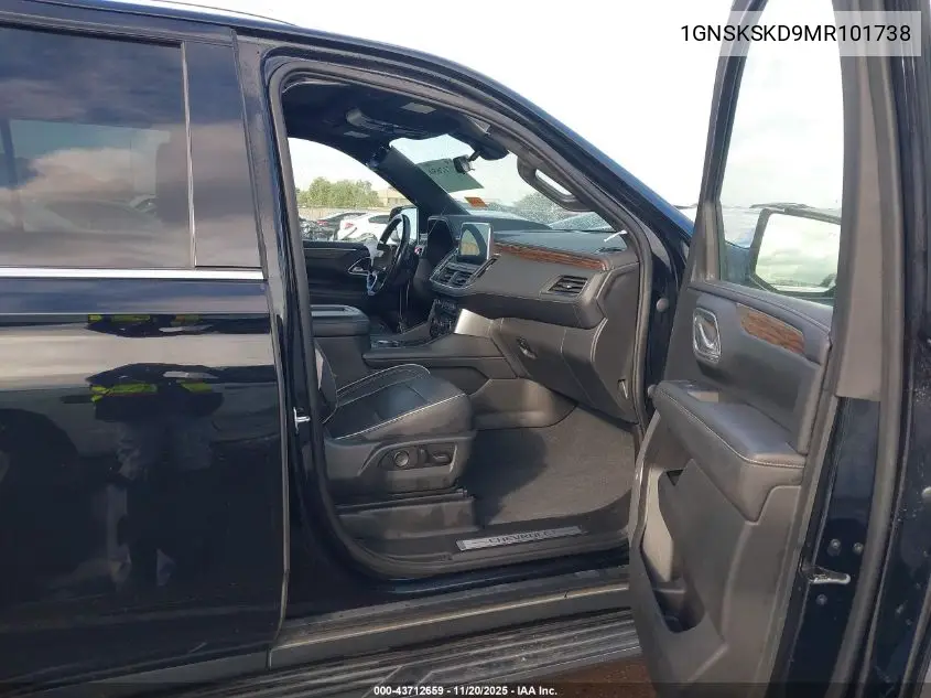 1GNSKSKD9MR101738 2021 Chevrolet Tahoe 4Wd Premier