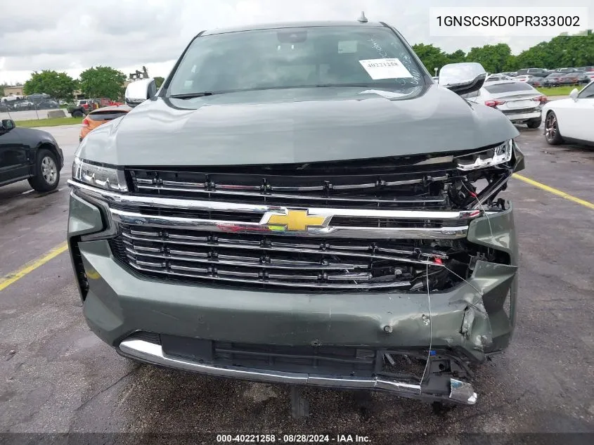 1GNSCSKD0PR333002 2023 Chevrolet Tahoe 2Wd Premier