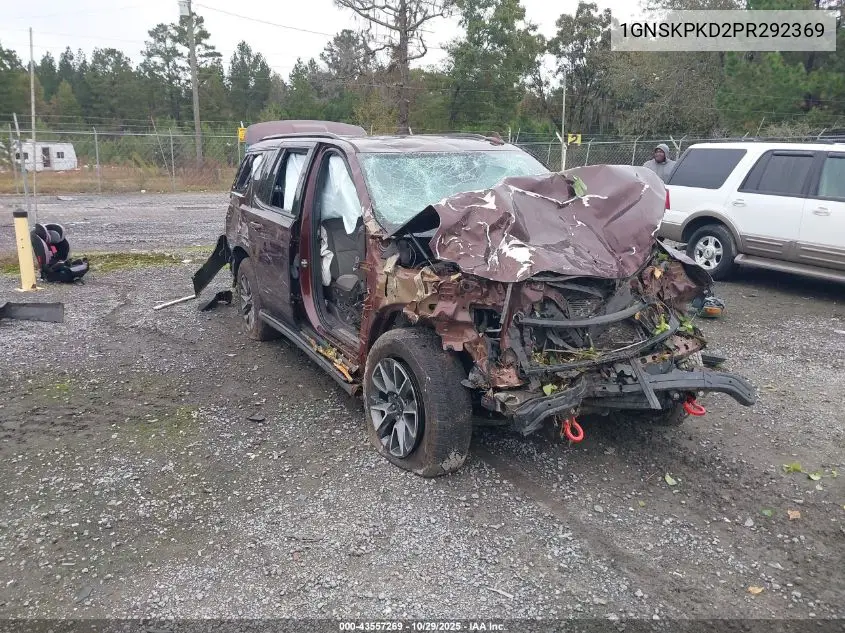 1GNSKPKD2PR292369 2023 Chevrolet Tahoe 4Wd Z71