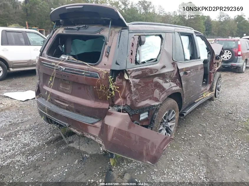 1GNSKPKD2PR292369 2023 Chevrolet Tahoe 4Wd Z71