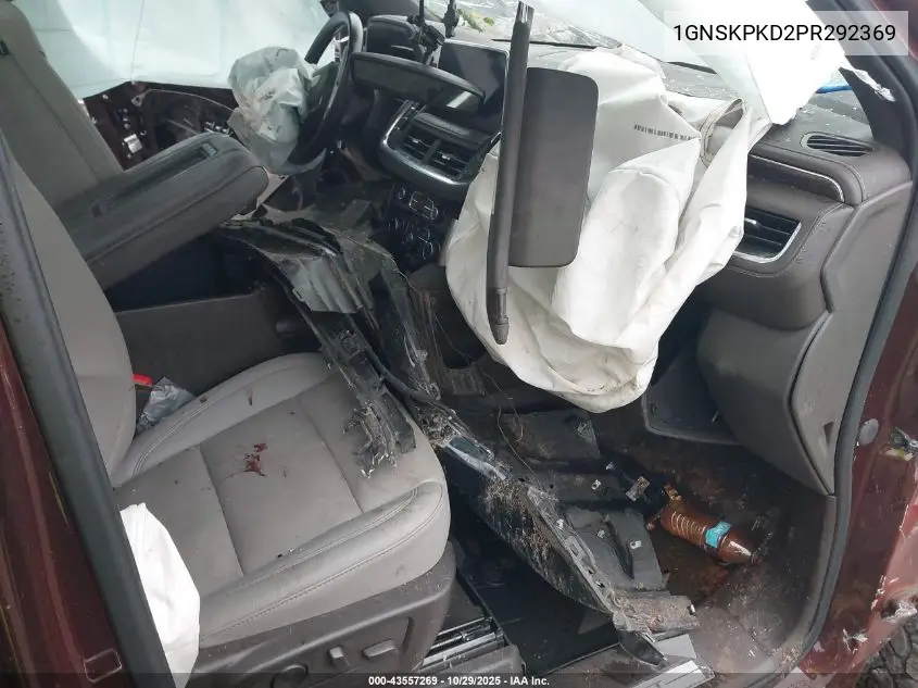 1GNSKPKD2PR292369 2023 Chevrolet Tahoe 4Wd Z71
