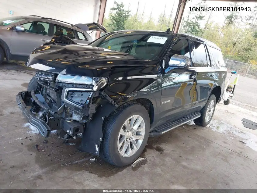 1GNSKSKD8PR104943 2023 Chevrolet Tahoe 4Wd Premier