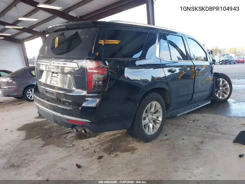 1GNSKSKD8PR104943 2023 Chevrolet Tahoe 4Wd Premier