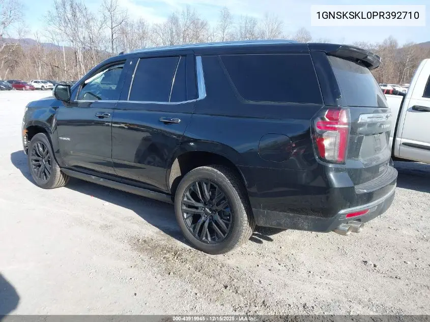 1GNSKSKL0PR392710 2023 Chevrolet Tahoe 4Wd Premier
