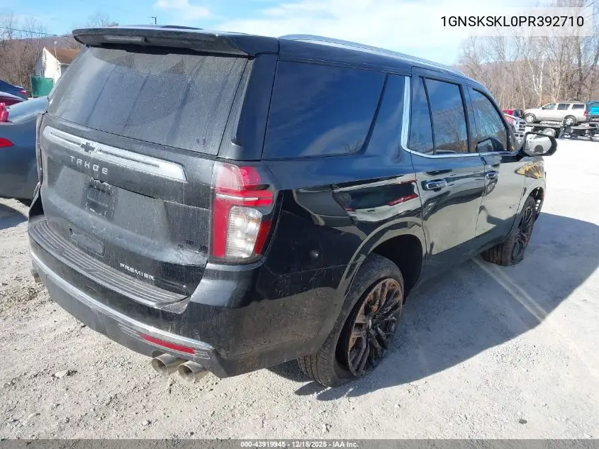 1GNSKSKL0PR392710 2023 Chevrolet Tahoe 4Wd Premier