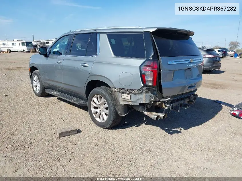 1GNSCSKD4PR367282 2023 Chevrolet Tahoe 2Wd Premier