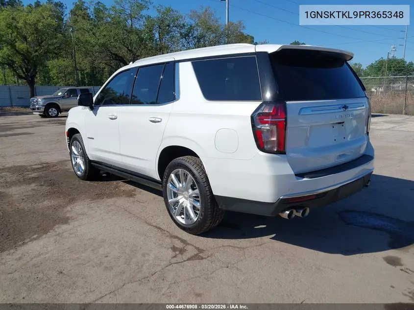 1GNSKTKL9PR365348 2023 Chevrolet Tahoe 4Wd High Country