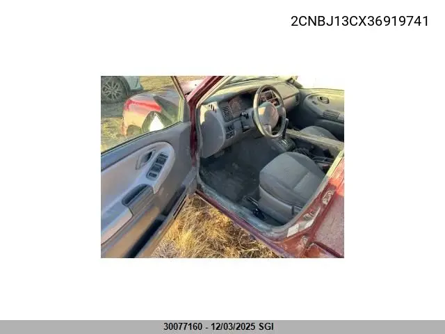 2CNBJ13CX36919741 2003 Chevrolet Tracker