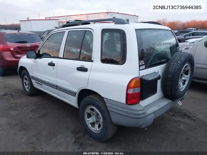 2CNBJ13C736944385 2003 Chevrolet Tracker Hard Top Base