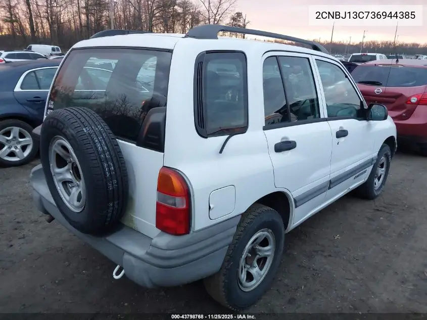 2CNBJ13C736944385 2003 Chevrolet Tracker Hard Top Base