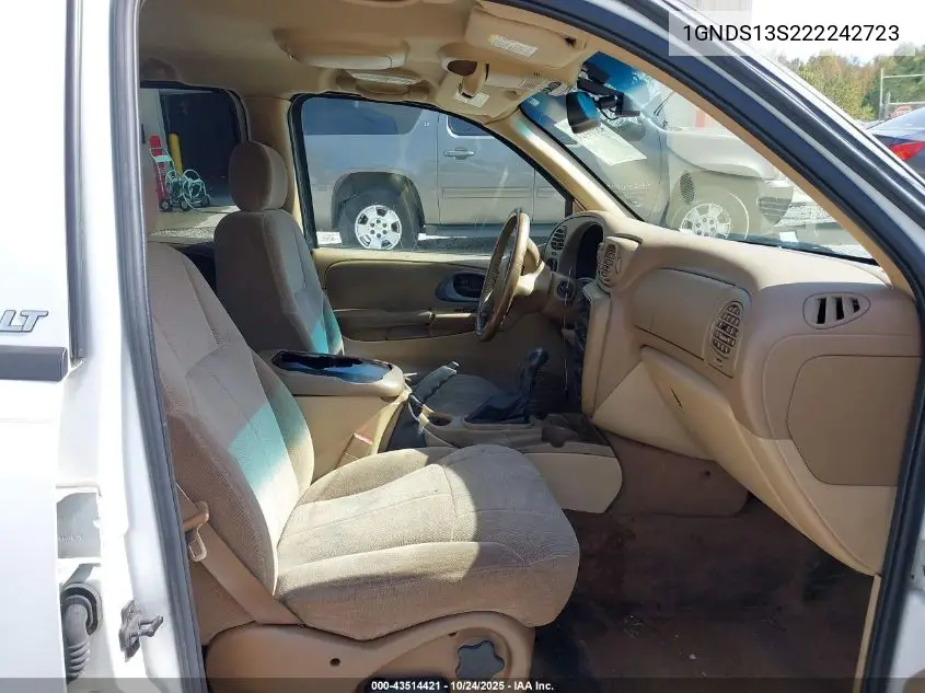 1GNDS13S222242723 2002 Chevrolet Trailblazer Lt