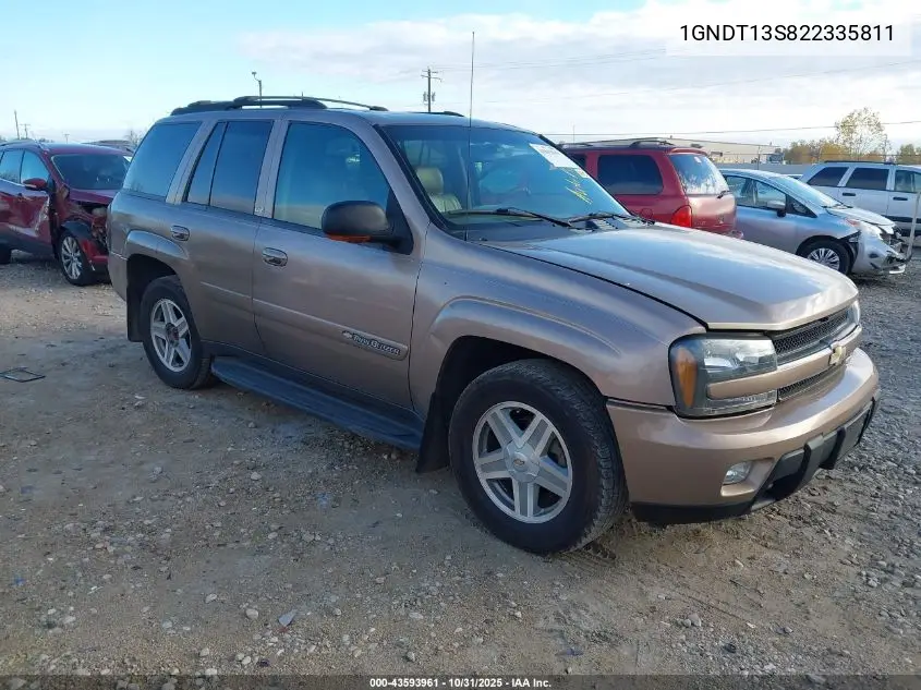 1GNDT13S822335811 2002 Chevrolet Trailblazer Ltz