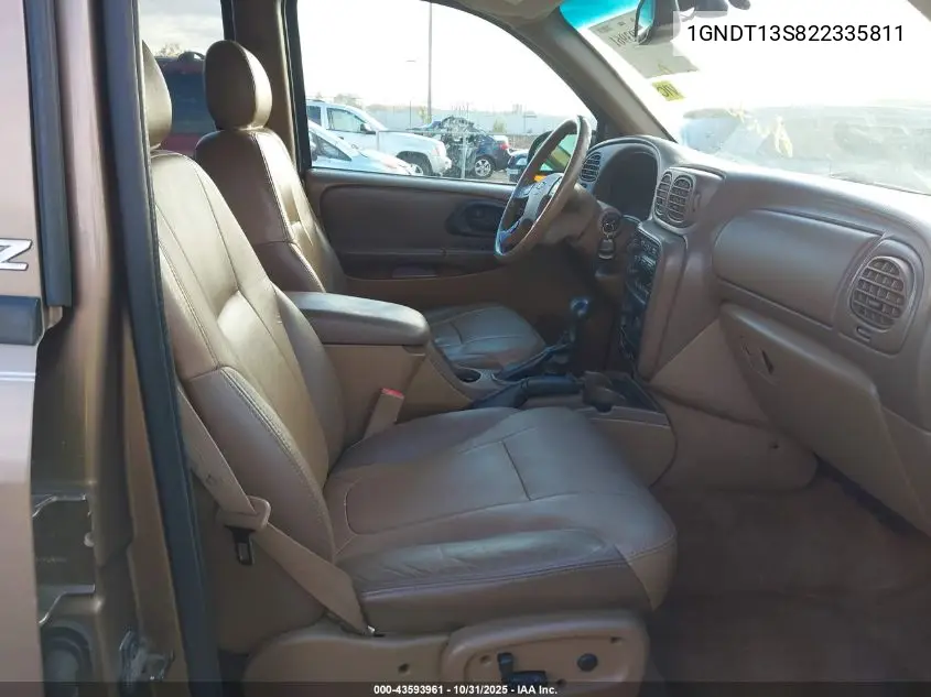 1GNDT13S822335811 2002 Chevrolet Trailblazer Ltz