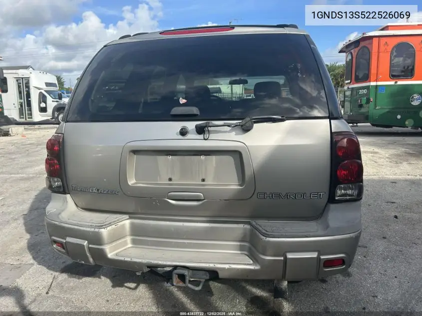 1GNDS13S522526069 2002 Chevrolet Trailblazer Ls