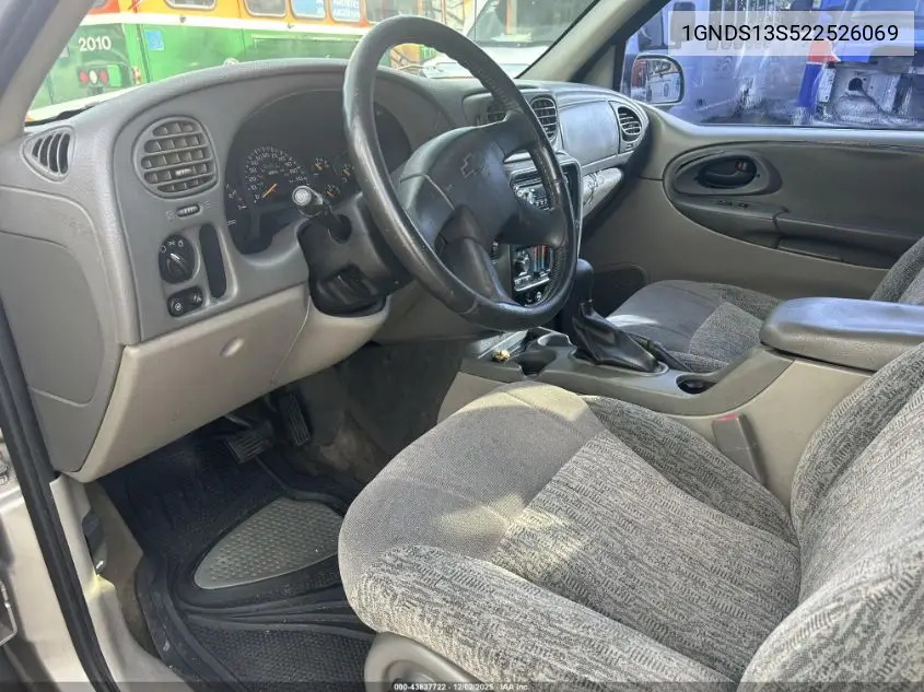1GNDS13S522526069 2002 Chevrolet Trailblazer Ls
