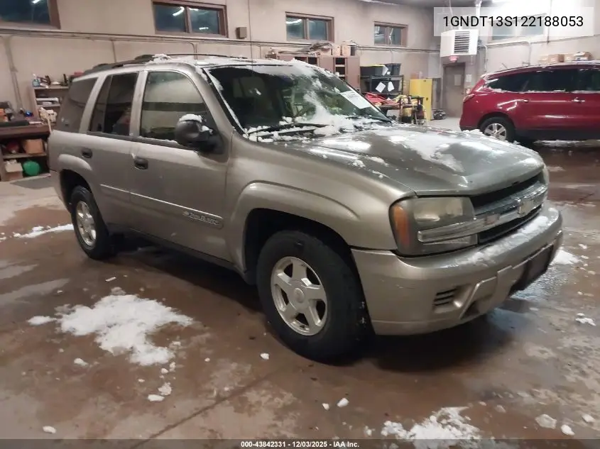 1GNDT13S122188053 2002 Chevrolet Trailblazer Ls
