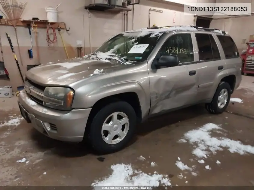 1GNDT13S122188053 2002 Chevrolet Trailblazer Ls