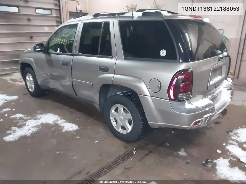 1GNDT13S122188053 2002 Chevrolet Trailblazer Ls