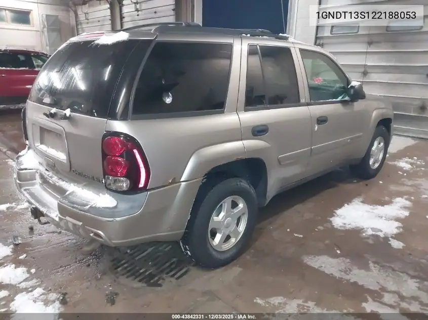 1GNDT13S122188053 2002 Chevrolet Trailblazer Ls