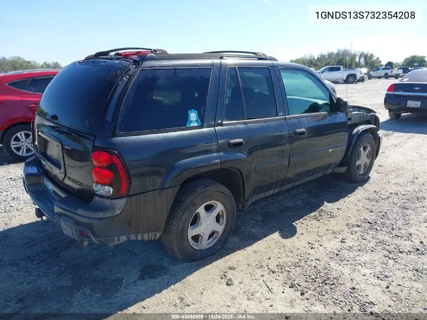 1GNDS13S732354208 2003 Chevrolet Trailblazer Lt