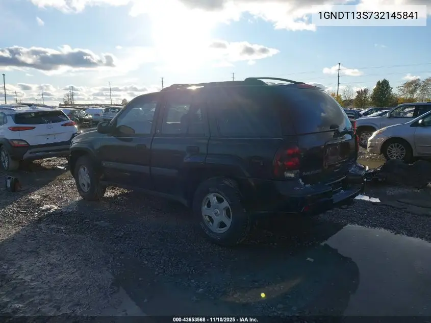 1GNDT13S732145841 2003 Chevrolet Trailblazer Ls
