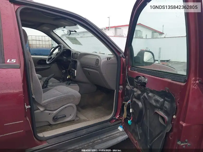 1GNDS13S842362805 2004 Chevrolet Trailblazer Ls