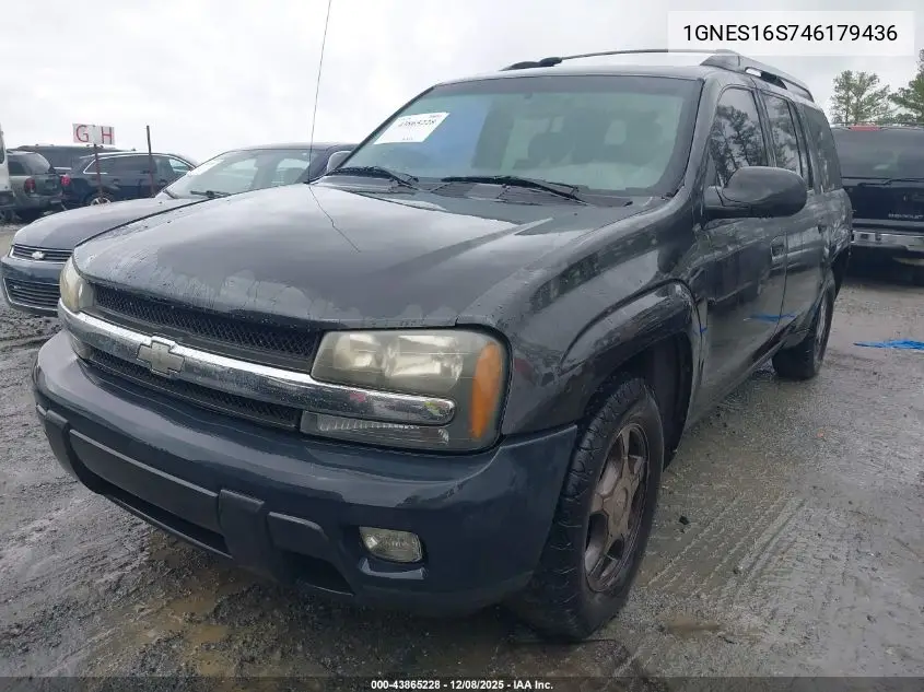 1GNES16S746179436 2004 Chevrolet Trailblazer Ext Ls