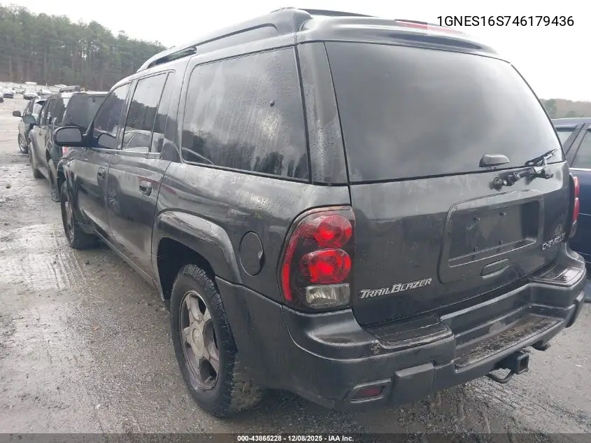 1GNES16S746179436 2004 Chevrolet Trailblazer Ext Ls