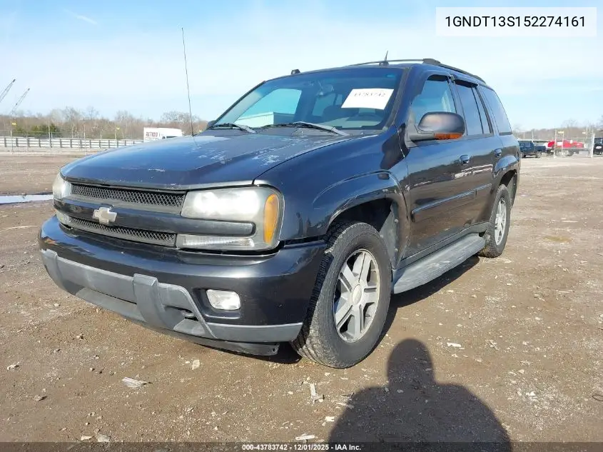1GNDT13S152274161 2005 Chevrolet Trailblazer Lt