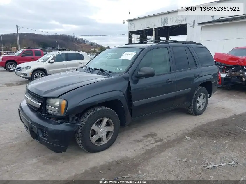 1GNDT13SX52360522 2005 Chevrolet Trailblazer Ls