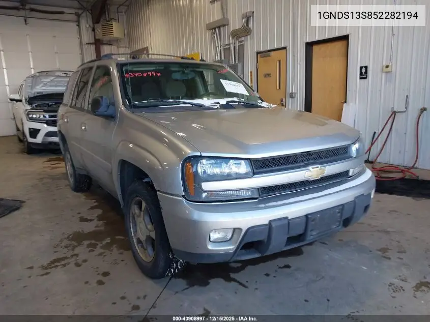 1GNDS13S852282194 2005 Chevrolet Trailblazer Lt