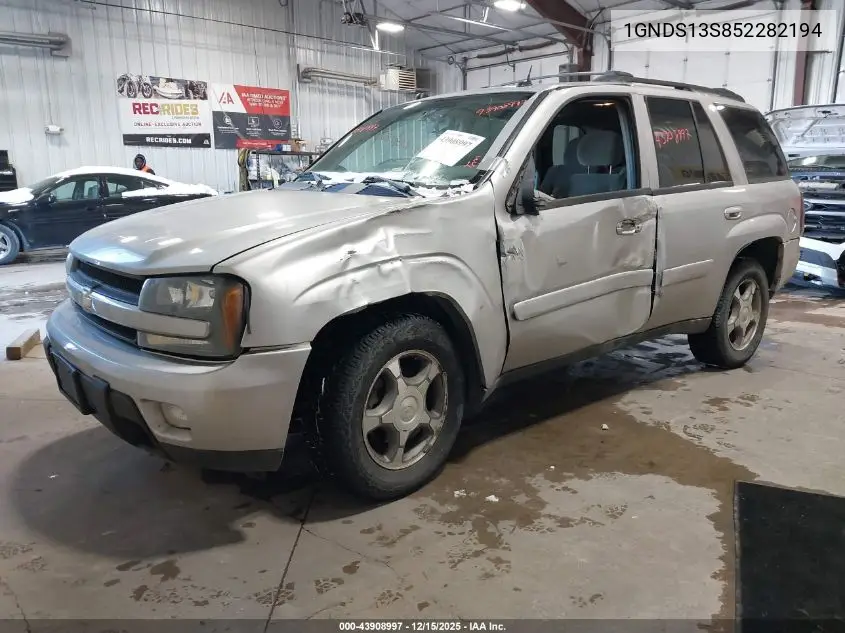 1GNDS13S852282194 2005 Chevrolet Trailblazer Lt