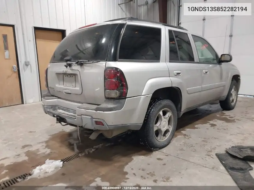 1GNDS13S852282194 2005 Chevrolet Trailblazer Lt