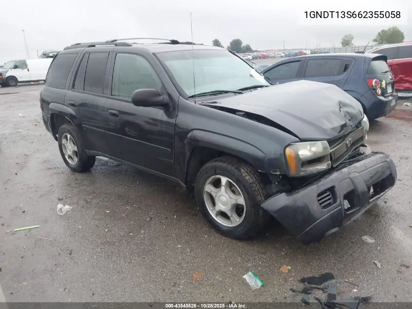1GNDT13S662355058 2006 Chevrolet Trailblazer Ls