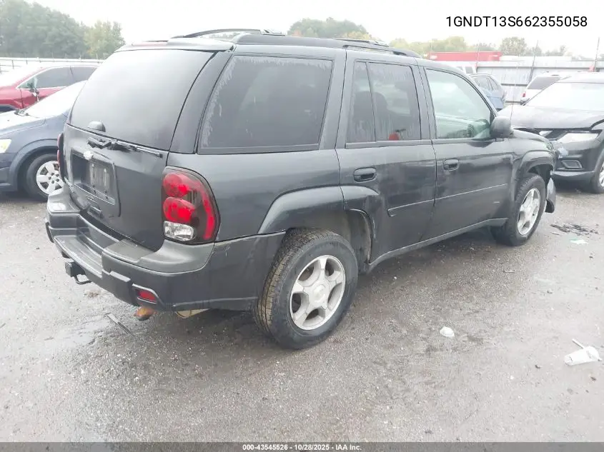 1GNDT13S662355058 2006 Chevrolet Trailblazer Ls