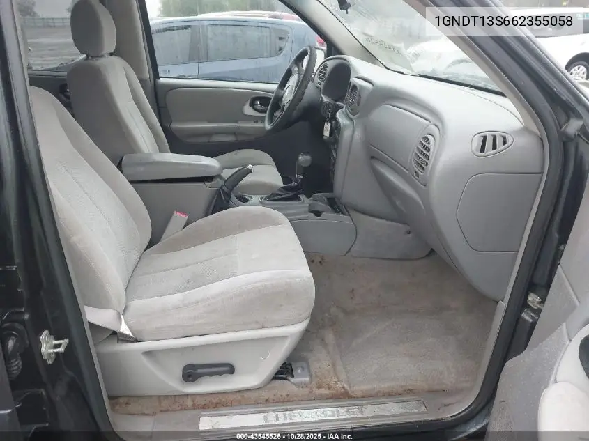 1GNDT13S662355058 2006 Chevrolet Trailblazer Ls