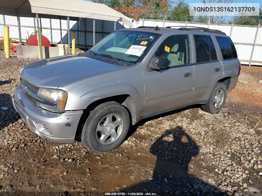 1GNDS13S162137709 2006 Chevrolet Trailblazer Ls