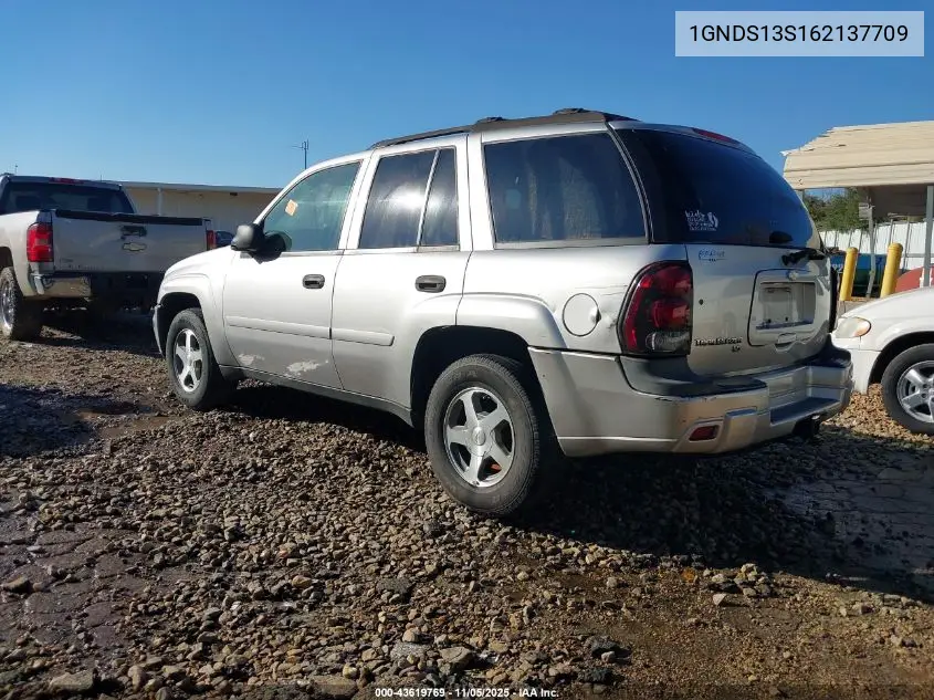 1GNDS13S162137709 2006 Chevrolet Trailblazer Ls