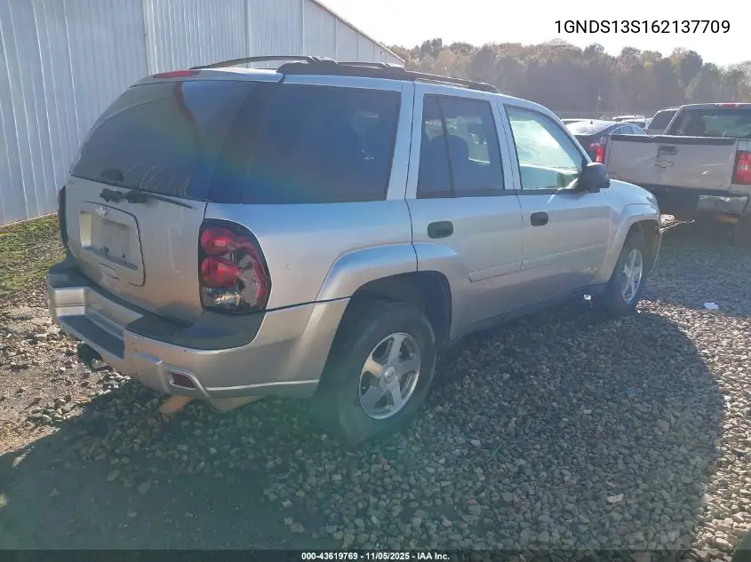 1GNDS13S162137709 2006 Chevrolet Trailblazer Ls
