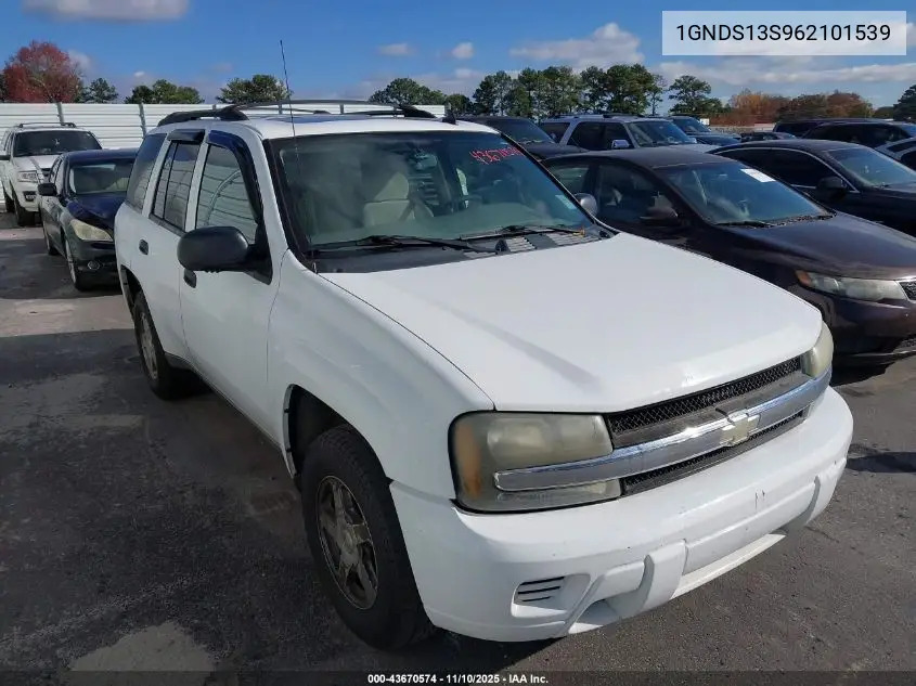 1GNDS13S962101539 2006 Chevrolet Trailblazer Ls