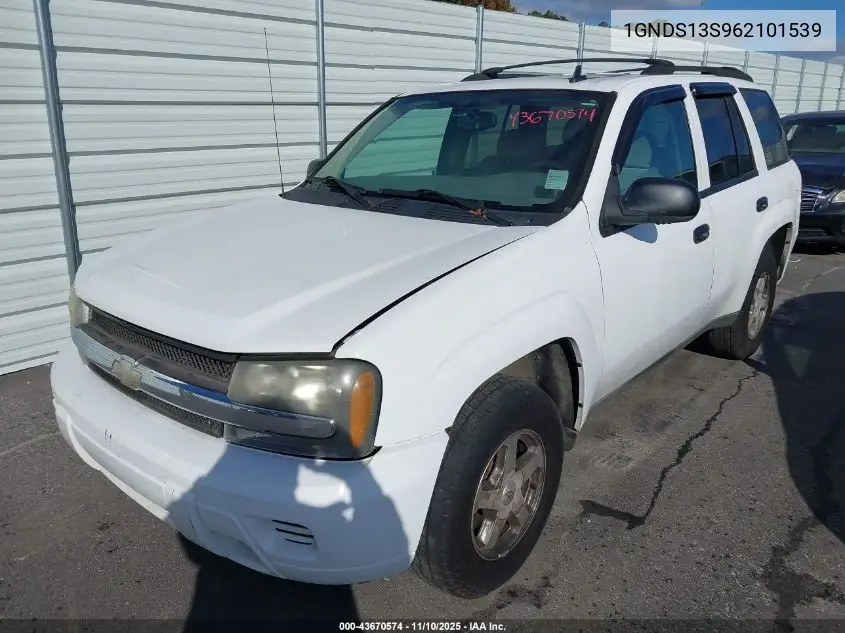 1GNDS13S962101539 2006 Chevrolet Trailblazer Ls