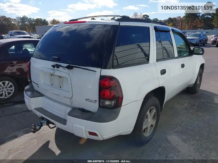 1GNDS13S962101539 2006 Chevrolet Trailblazer Ls