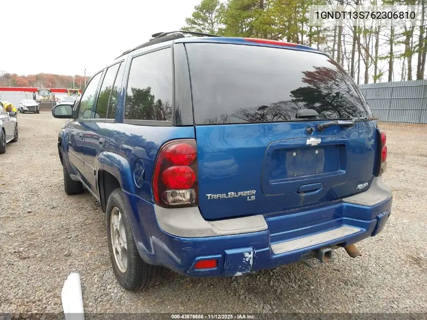 1GNDT13S762306810 2006 Chevrolet Trailblazer Ls