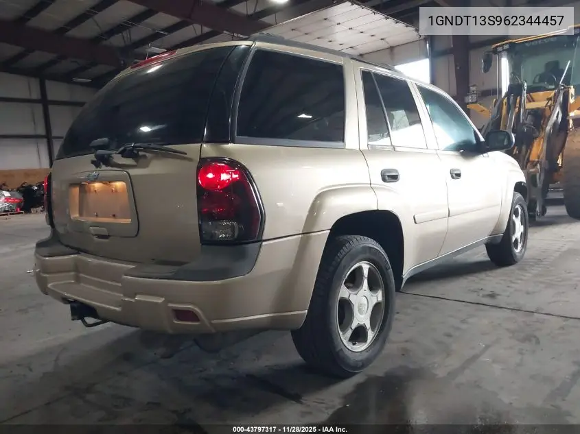 1GNDT13S962344457 2006 Chevrolet Trailblazer Ls