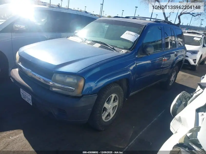 1GNDT13S962204148 2006 Chevrolet Trailblazer Ls