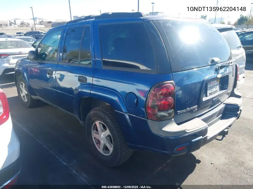 1GNDT13S962204148 2006 Chevrolet Trailblazer Ls