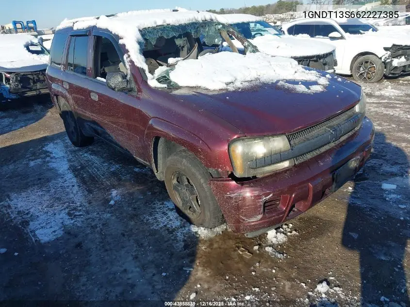 1GNDT13S662227385 2006 Chevrolet Trailblazer Ls